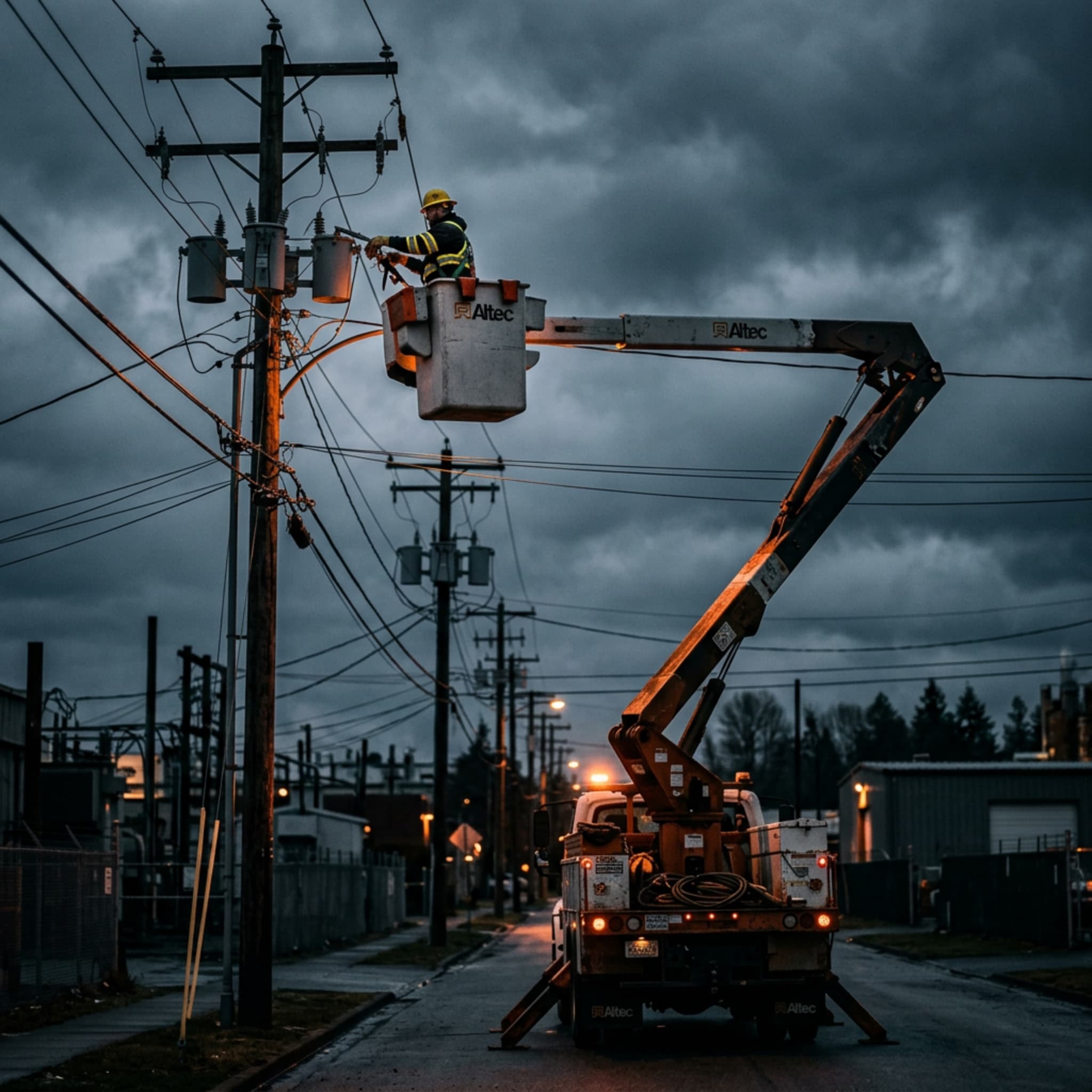 TRUCK MOUNTED AERIAL